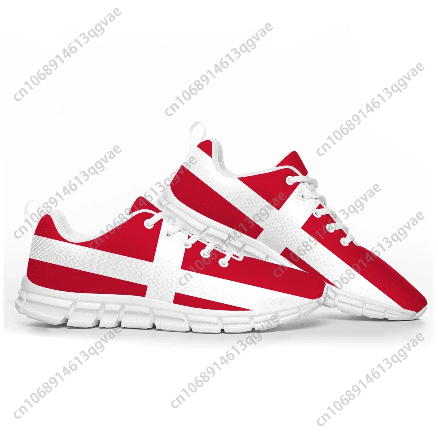 Danish Flag Sports Shoes Mens Womens   Sneakers Denmark Casual Custom High Quality Couple Shoes