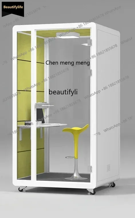 

Звукоизолированная комната A601, мобильная офисная телефонная будка, для пения и обучения на фортепиано, бесшумная студия звукозаписи