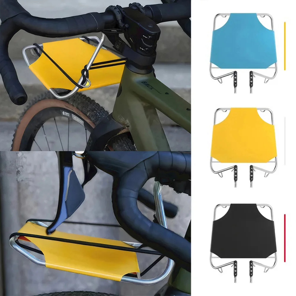 

Metal Bike Basket Front Rack Carrier Bike Front Rack Carrier Front Bike Cargo Rack for MTB Road Bicycle