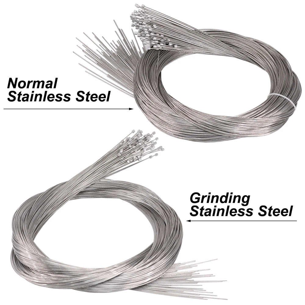 Bicycle Shift Cables 3000/2500mm Mountain Road Bike Scooter Shift Inner Cable Grinding Stainless Steel Derailleur Shift Cable - Image 6