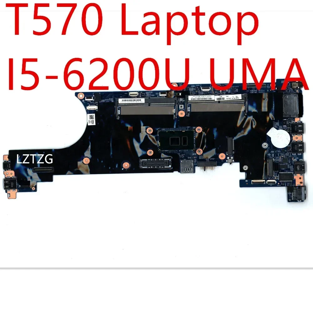 

Материнская плата для ноутбука Lenovo ThinkPad T570, материнская плата I5-6200U UMA 01ER484 02HL416