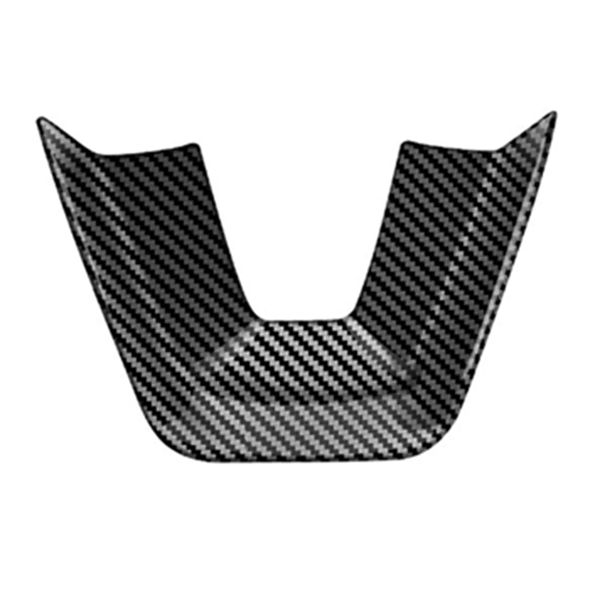 Carbon Fiber ABS Steering Wheel Cover Trim Interior Mouldings RHD