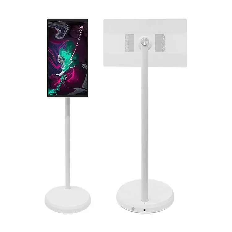 

JCPC Bestie Tv Portable 21.5 Inch Smart Board Portable Exhibition Tablet Pc Tv Display Stand Mini Digital Led Portable Tv
