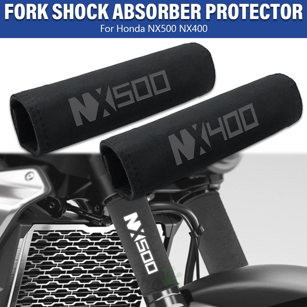 For Honda NX500 NX400 NX 500 nx 400 Motorcycle Front Fork Protector Shock Absorber Guard Wrap Cover Stretch Fabric