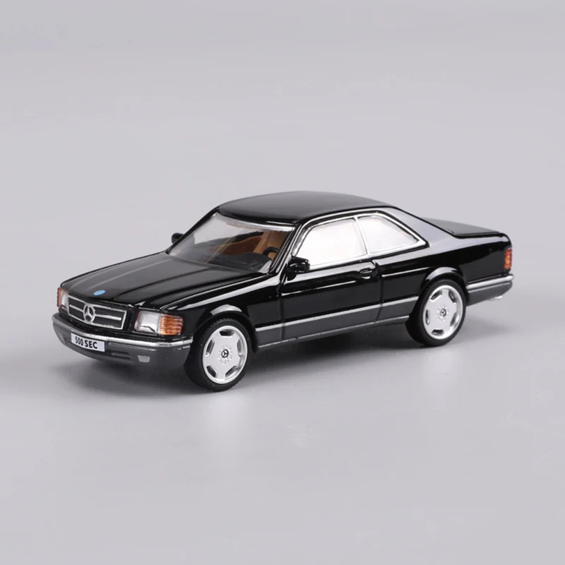 DCT 1:64 Mercedes 500SEC Simulation Alloy Car Model Toys Gift Collection