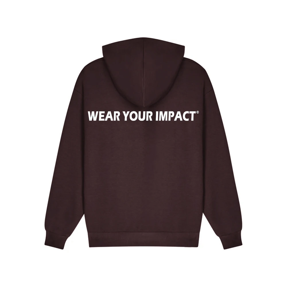 Luxury Brand Men's and Women's Sports Hoodie Fitness Sweatshirt Streetwear Clothes WEAR YOUR IMPACT  [ SUSTAINABLE ]