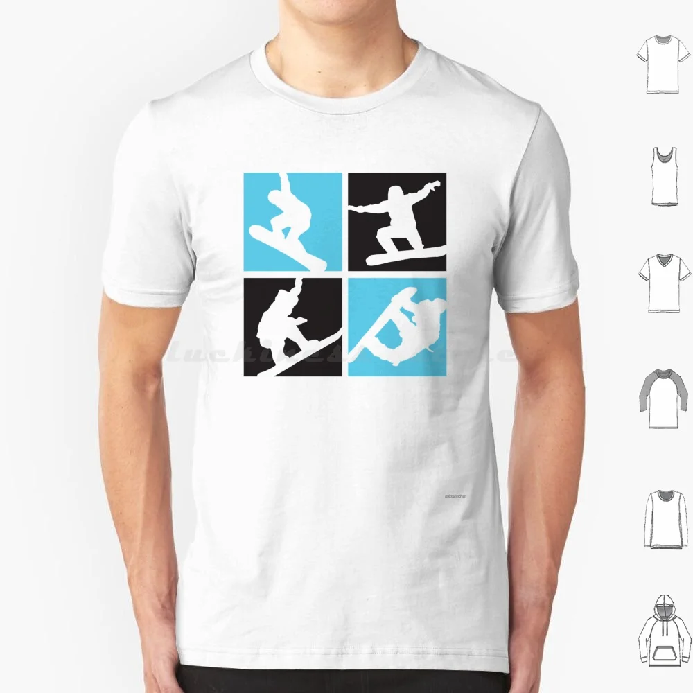 Snowboard T Shirt Men Women Kids 6xl Snowboard Snow Winter Snowboarding Board Boarder Ski Apres Ski Powder Downhill Winter