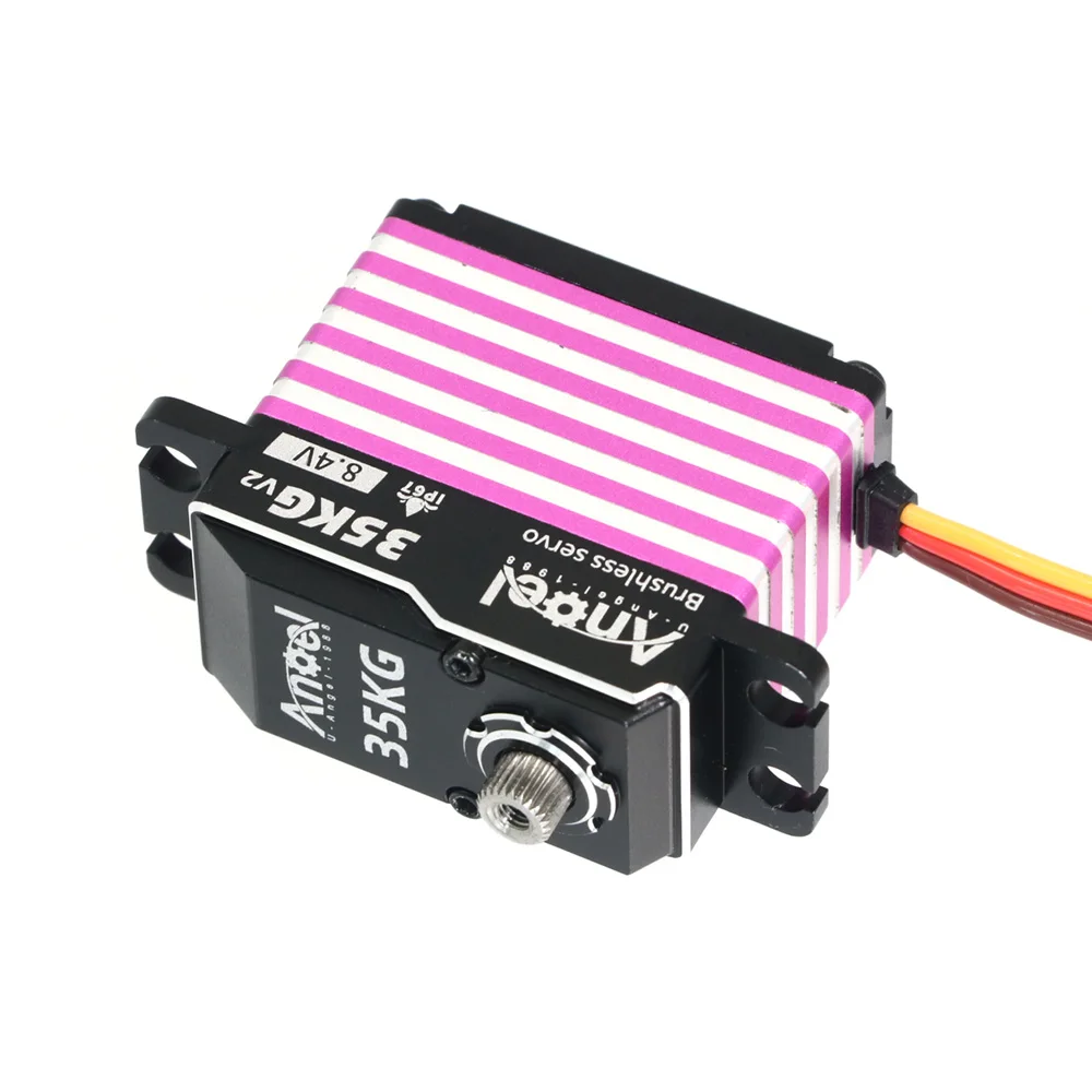 UAngel ブラシレスサーボ IP67防水サーボ 25KG 35KG 45KG 50KG 60KG 70KG V2 デジタルサーボ 1:5 1:8 1:10 RCカー ボート ロボット用