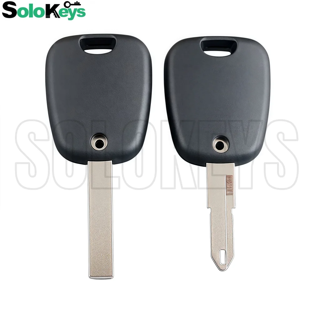 10個/ロット SOLOKEYS プジョー106 107 206 306 307 207 407 シトロエンC1 C2 C3 C4 サクソ用 トランスポンダーキーシェル交換用