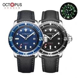 Octopus Kraken NH35 Men's Automatic Mechanical Watch Luxury Sapphire Stainless Steel Waterproof Sport 10 Bar Glow Watch reloj ho