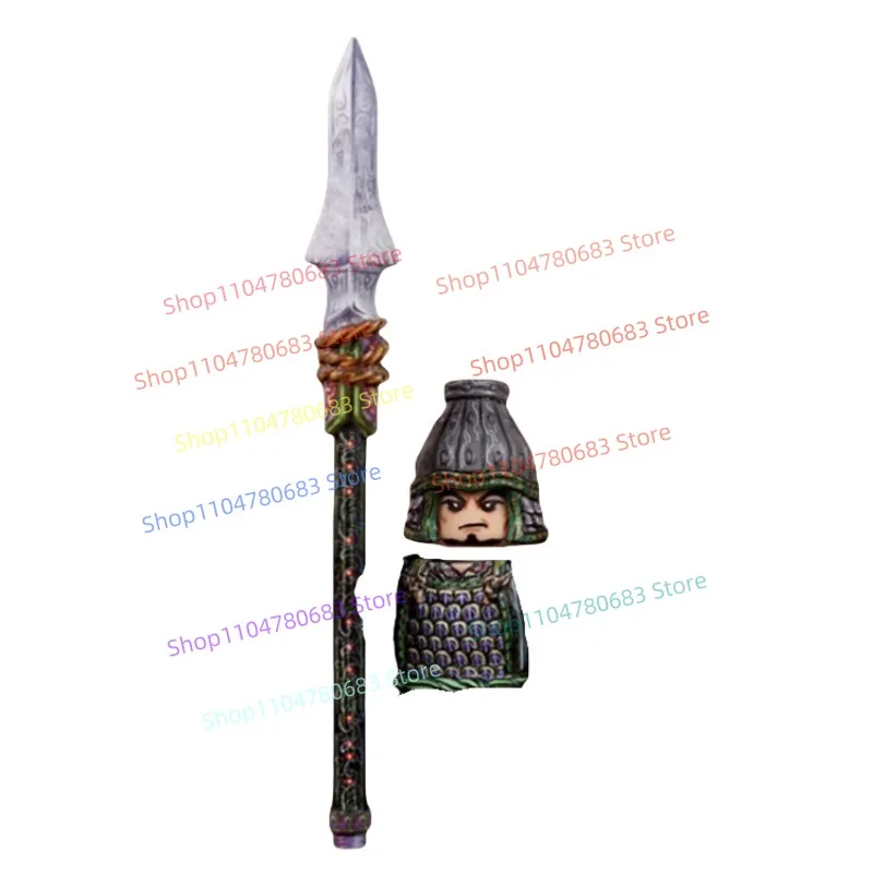 

MOC Building Blocks Ancient Mini Soldier Armor Weapons Accessories Ornaments Boys' Favorite Toys Holiday Gifts