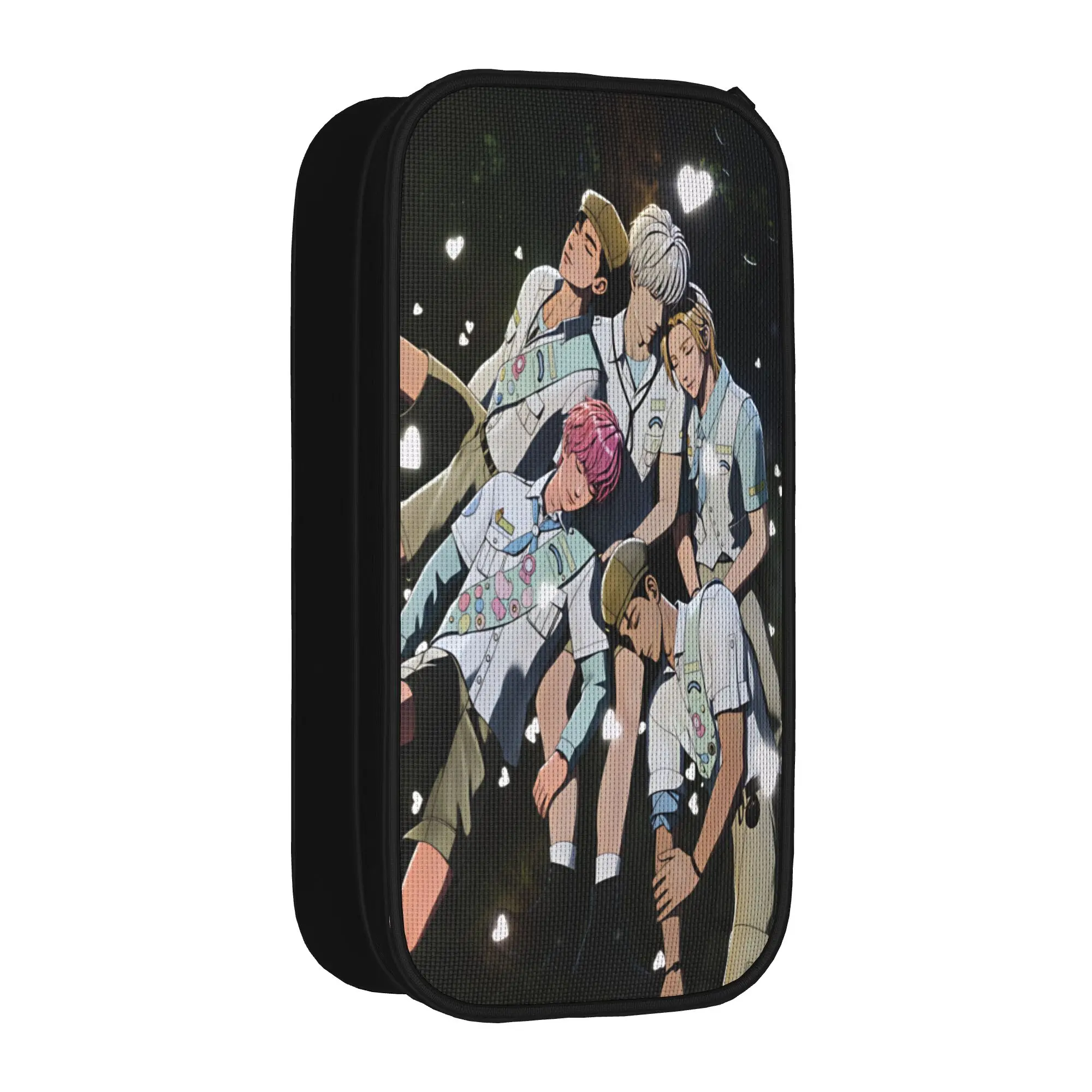 Kpop PLAVE Caligo Pt  Pencil Case  Portable Pencil Bag Kids Zipper Fashion School Pencil Cases Design Supplies