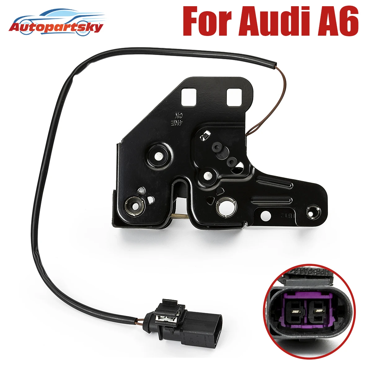 Front Bonnet Hood Latch Lock For Audi A6 S6 S4 A4 Quattro Cabriolet B6 B7 RS4 For Seat Exeo 8E0823509C 8E0823509D 8E0 823 509C