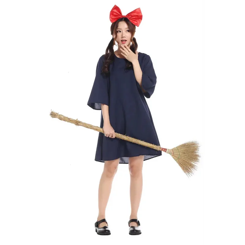 Kiki's Delivery Service Kiki exported to Japan cosplay costumes for adults minimalist Japanese Witch little witch clothes