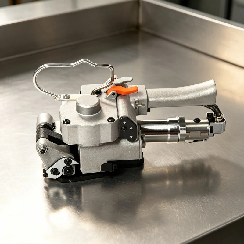 A19 Pneumatic PET/Steel Strap Handheld Hot Melt Strapping Machine