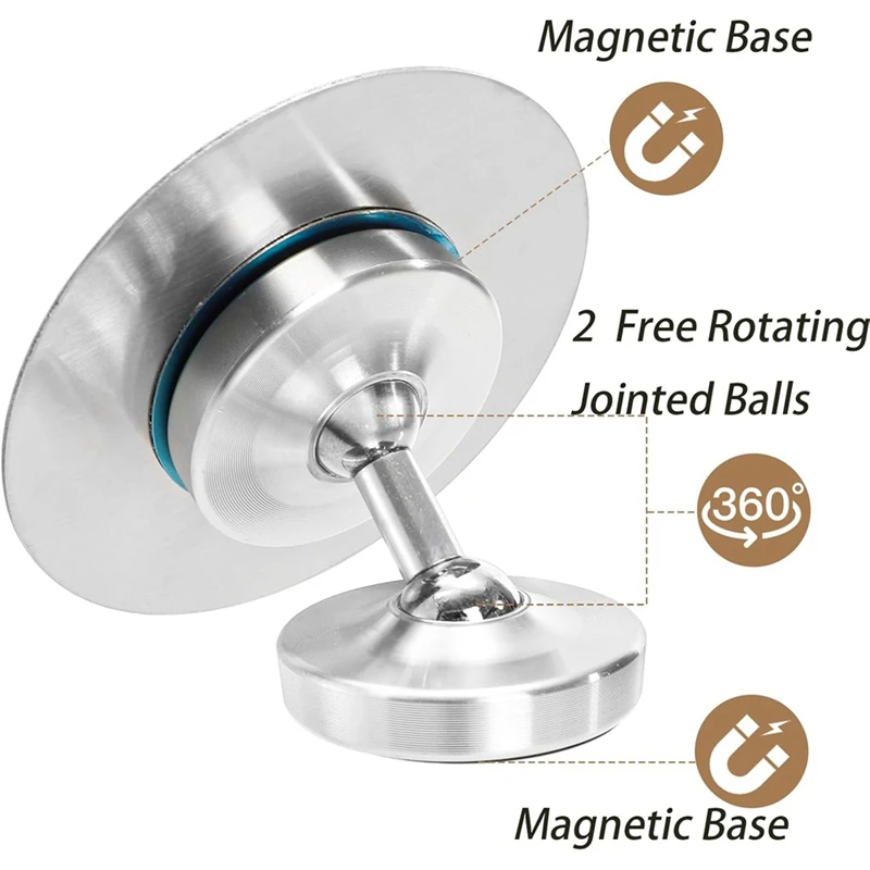 Espresso Shot Mirror for Bottomless Portafilters, Stainless Steel Coffee Extraction Reflective Observation Mirror-A07G