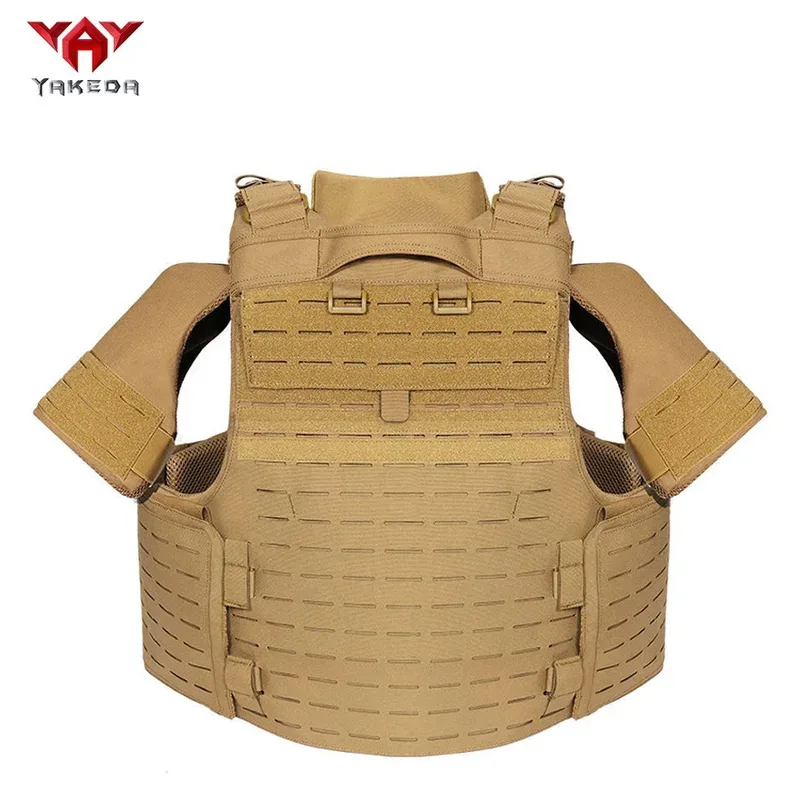YAKEDA gilet d'entraînement laser MOLLE gilet multifonctionnel équipement gilet de camouflage extérieur