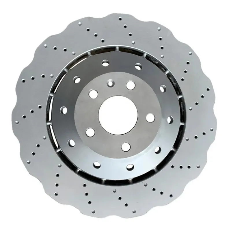 New GENUINE 4M0615301AD 374mm Front Brake Disc For Audi Q7 A7 A8