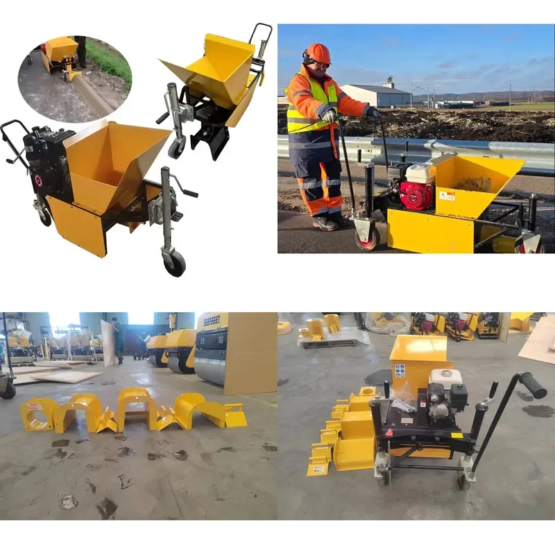 for LOVO Mixture Paver Vibration Paver Honda GX160 Air Cooled Four Stroke 5.5HP High Efficiency Road Paver