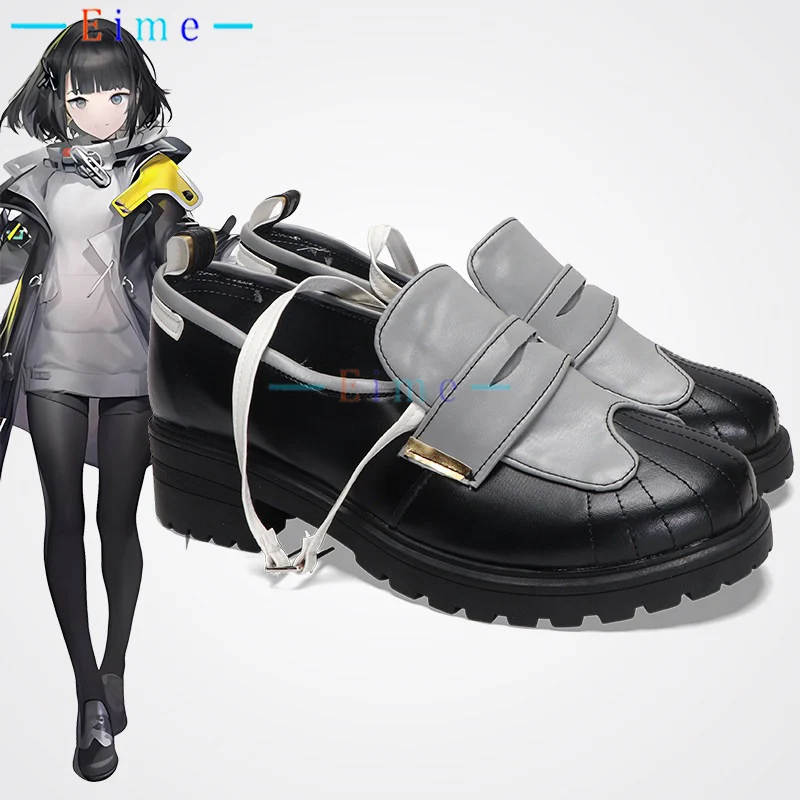 

Обувь для косплея Arknights Endfield Endmin, ботинки из искусственной кожи, обувь для Хэллоуина и карнавала, изготовленные на заказ