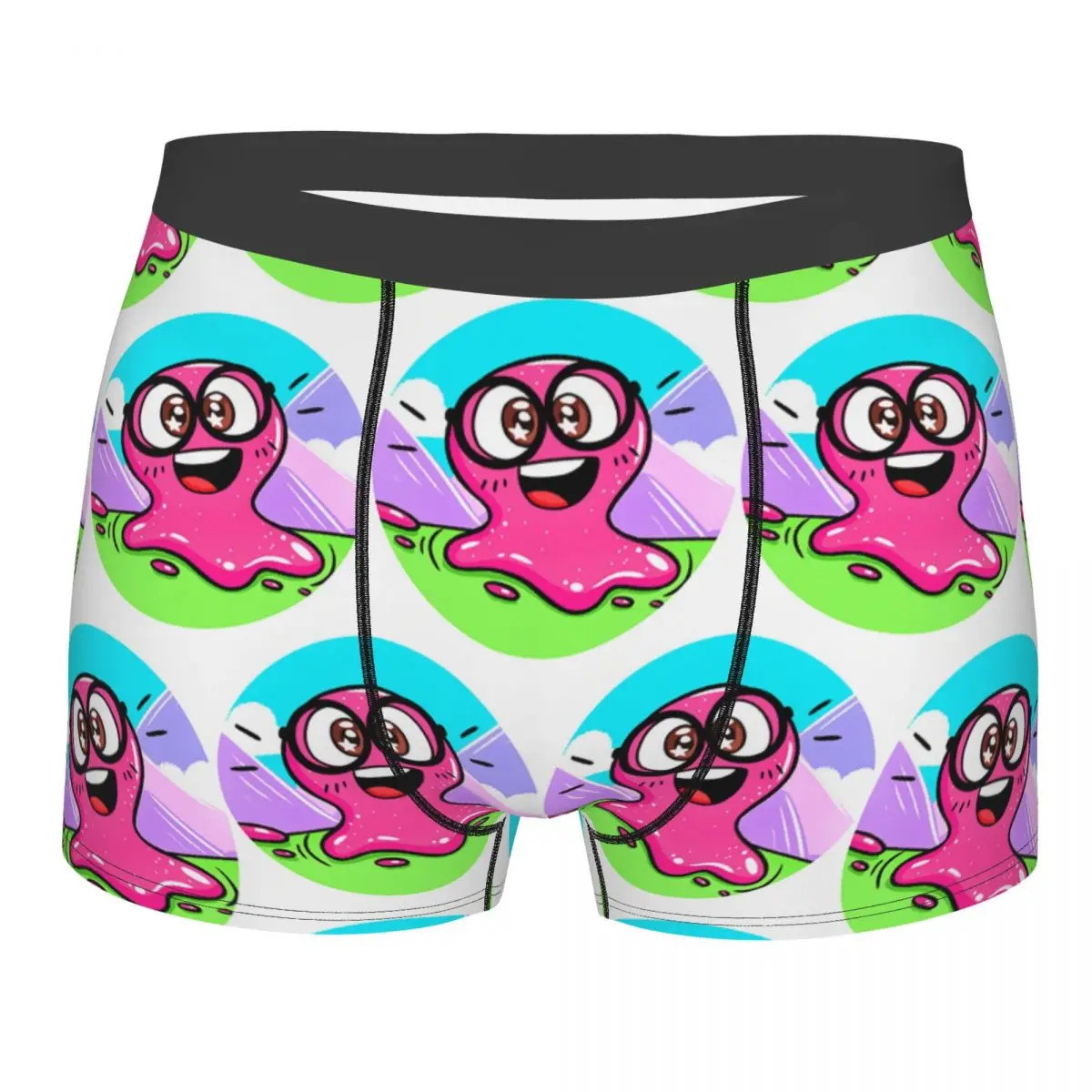 Boxer Underpants Shorts Super Slick Slime Sam Panties Men Breathable Underwear for Homme Man Boyfriend Gifts