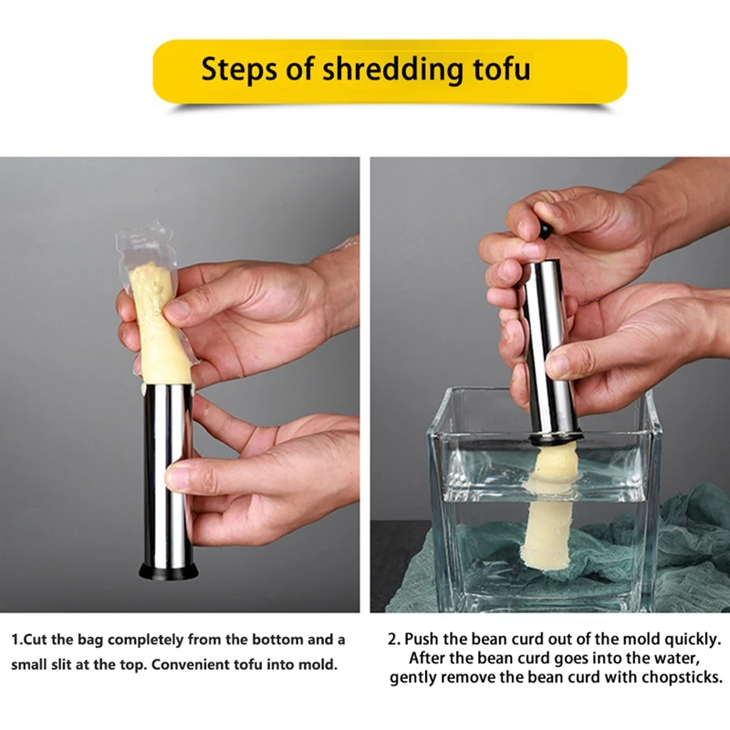 التوفو شبكة تمزيقه القاطع شبكة القاطع الفولاذ المقاوم للصدأ المنزلية تمزيق قالب الضغط العملي لتقوم بها بنفسك أداة المطبخ الطبخ