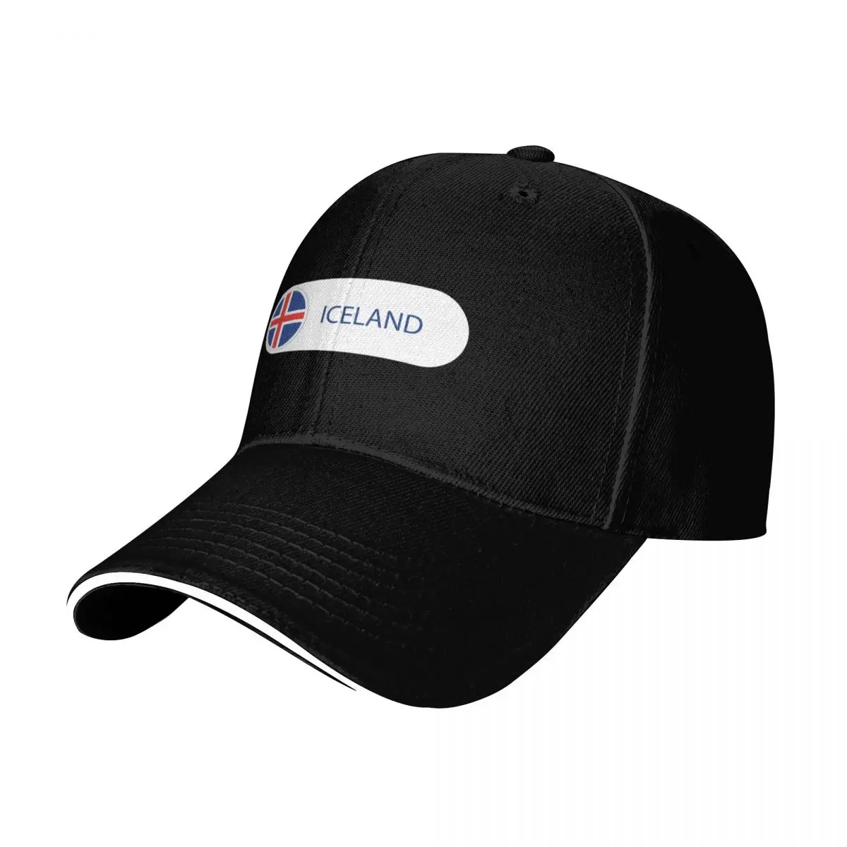 Iceland Flag Baseball Cap Unisex for Men Women Outdoor Golf Running Hiking Summer Beach Travel