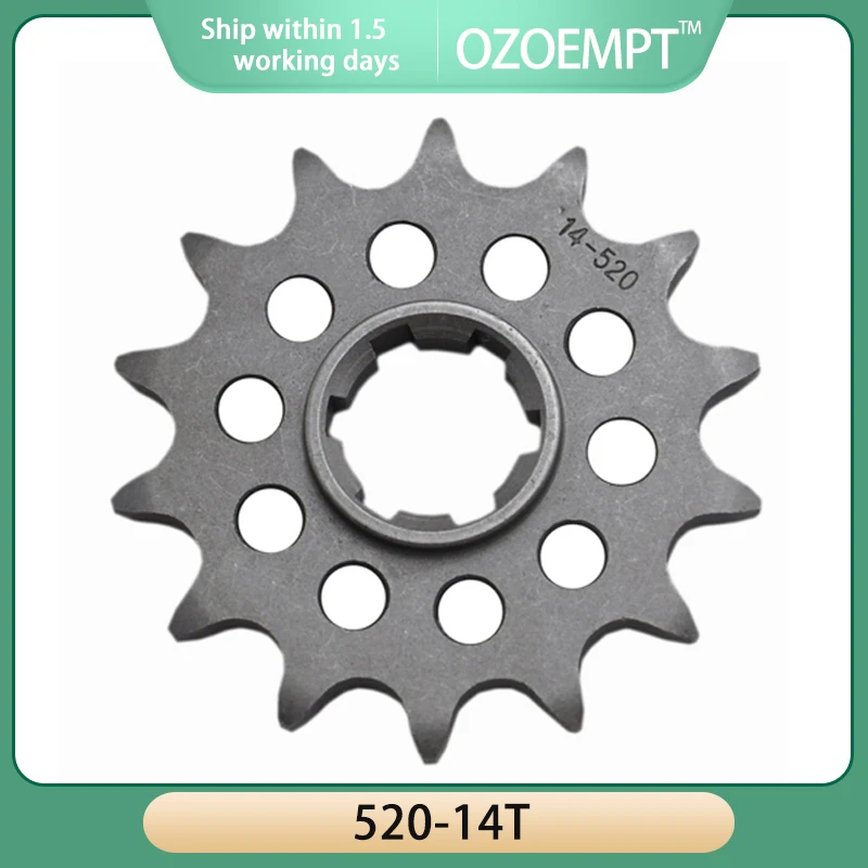 OZOEMPT（520-14T）Motorcycle Rear Sprockets For Ka/wa/sa-ki KDX250/400/420/450 KE250 KLT200/250 KX250/420/500 KXT250