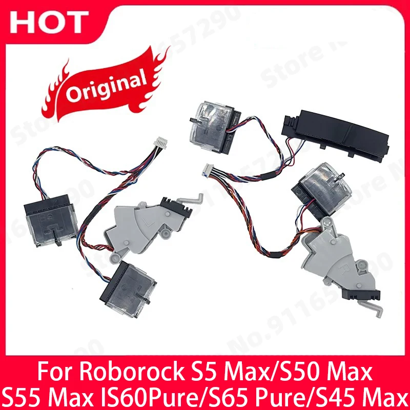 Original Roborock S5 Max/S50 Max/S55 Max/S60Pure/S65 Pure/S45 Max Right and Left Cliff Robot Vacuum Cleaner Cliff Accessories