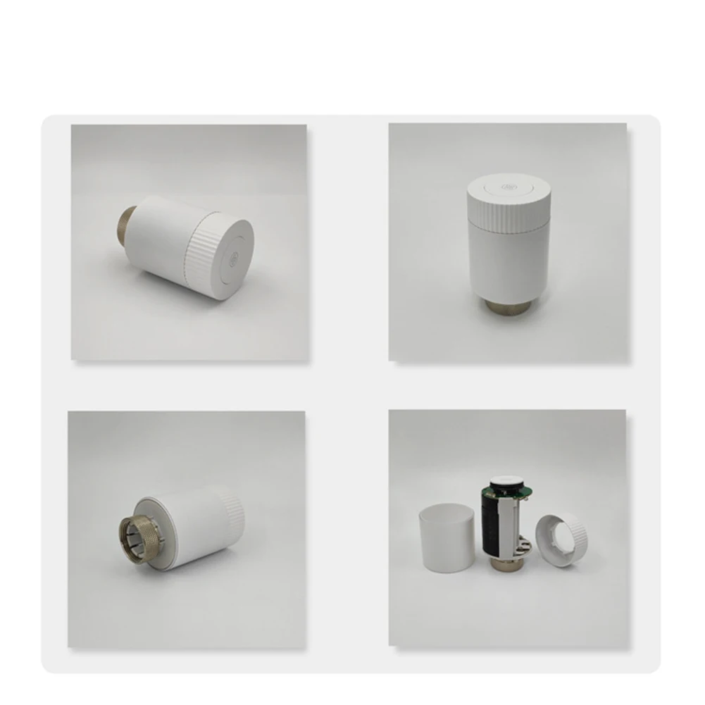 Smart Temperature Control Valve for Tuya and For Zigbee WIFI TRV Remote Control with Energy Saving and Safety Features