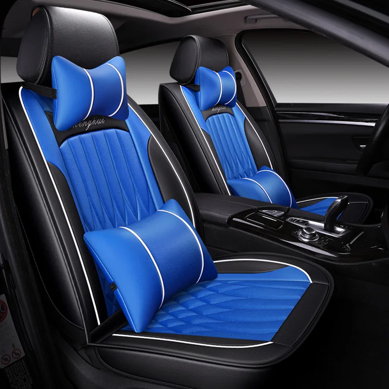 HeXinYan Universal Leather Car Seat Covers for 5 SEAT