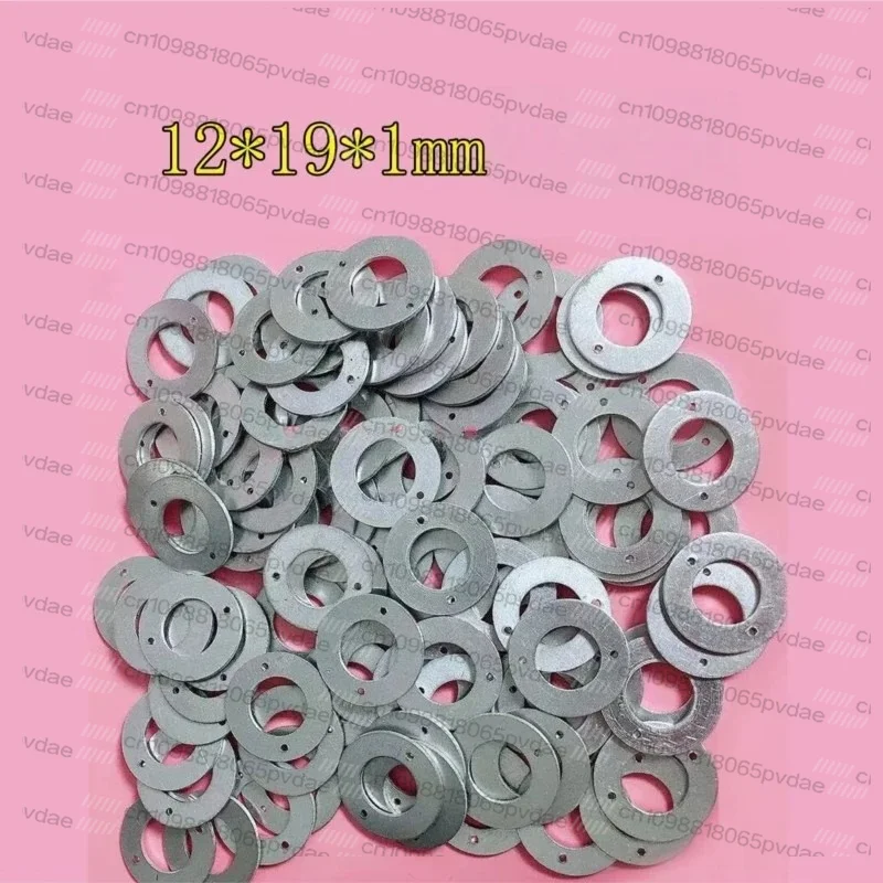 100pcs Injector Washer Aluminum Shims 23*13*1 mm /19*12*1mm