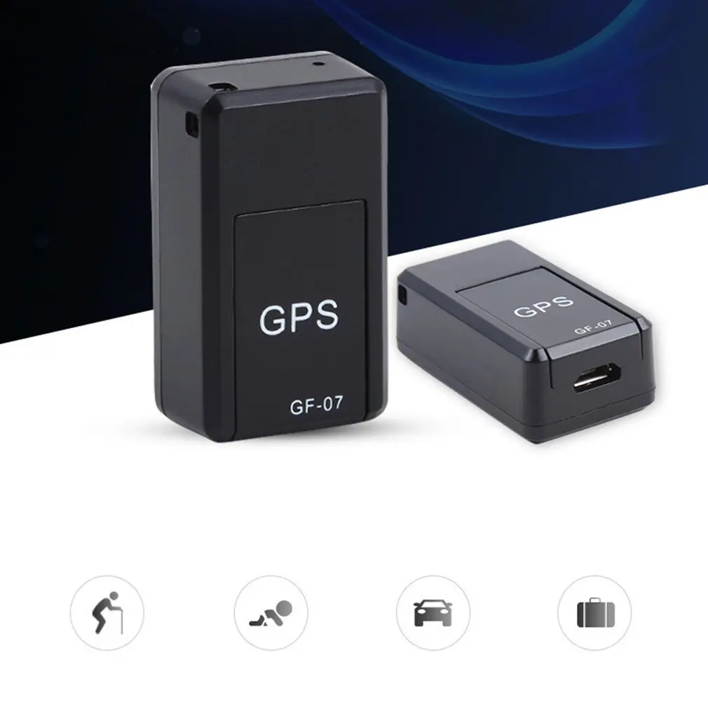 Rastreador GPS magnético para veículo, Dispositivo De Rastreamento Em Tempo Real, Localizador GF07, Dropshipping, Novo