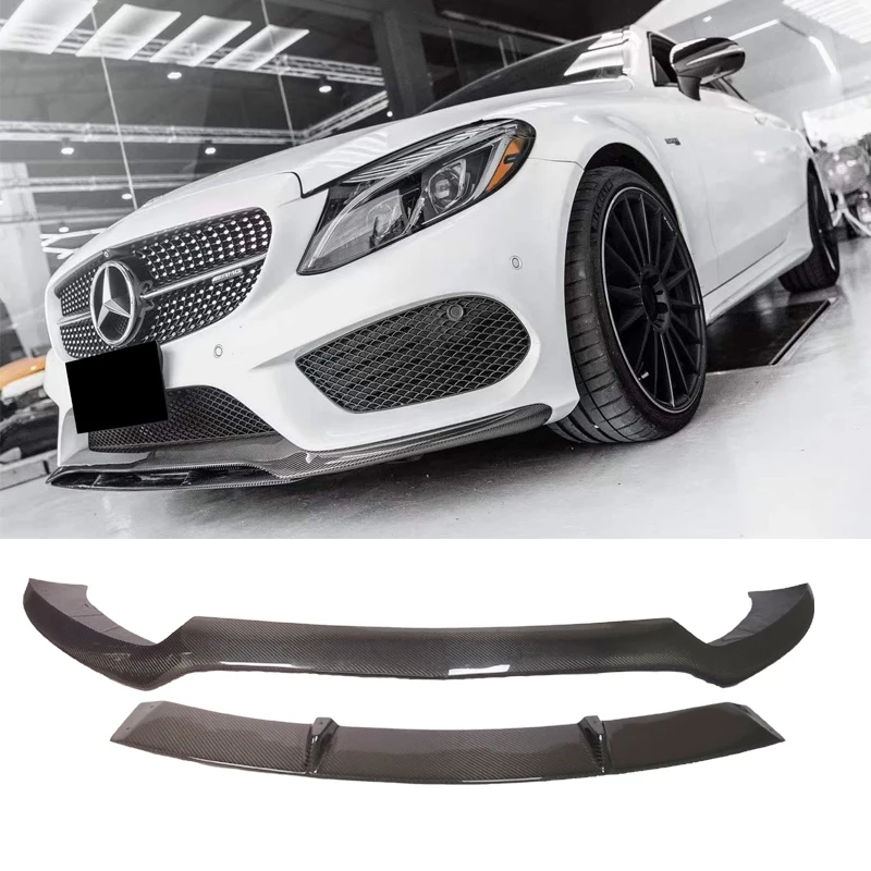 

Передняя губа из углеродного волокна FD Style W205 C43 для Mercedes C-Class W205 2015-2019