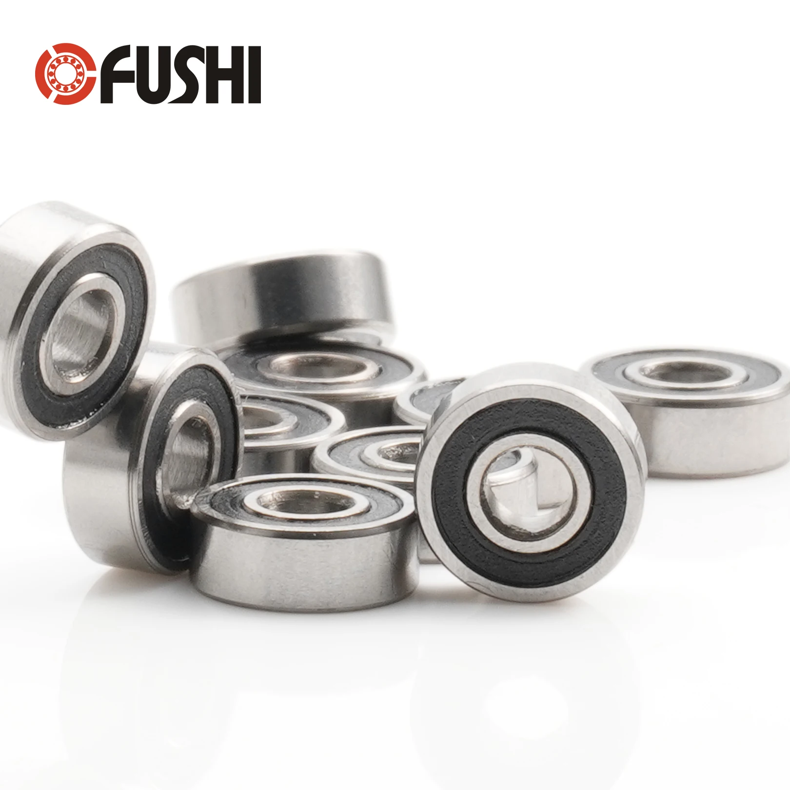 MR83RS Bearing 10PCS 3*8*3 mm ABEC-7 Hobby Electric RC Car Truck MR83 RS 2RS Ball Bearings MR83-2RS Black Sealed for RC Models