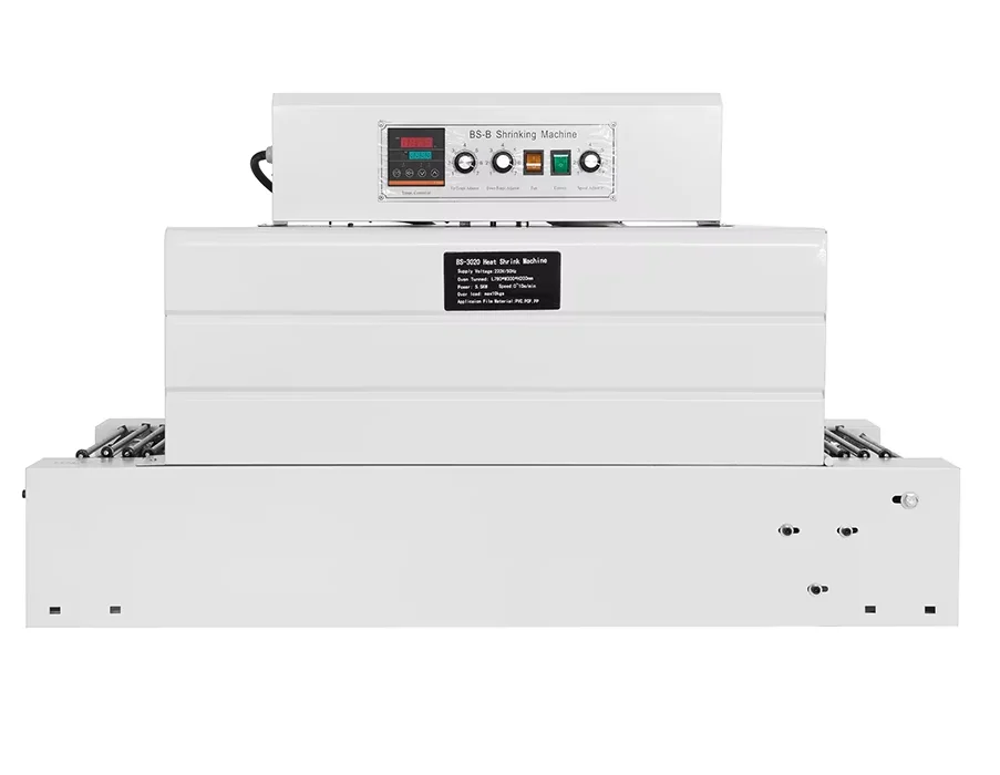 

BS-3020 Chain & Iron Net Industrial Automatic Net Heat Shrink Tunnel Shrink Film Wrapping Machine Packaging Shrink Machine
