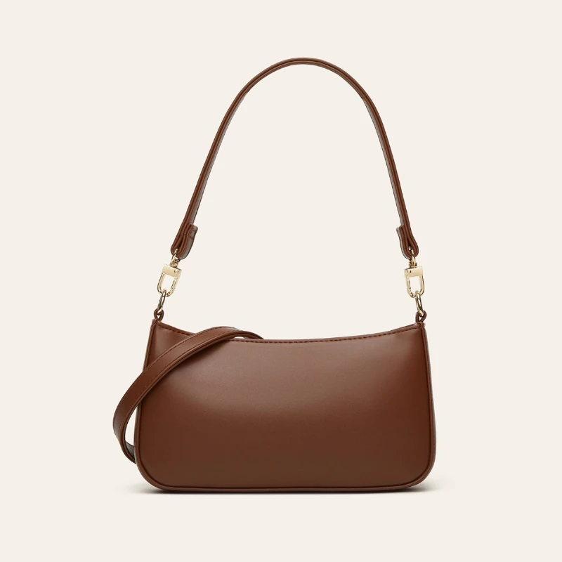 

Женские сумки на плечо из мягкой искусственной кожи в стиле ретро, повседневные однотонные маленькие сумки с верхней ручкой, женские модные сумки на плечо