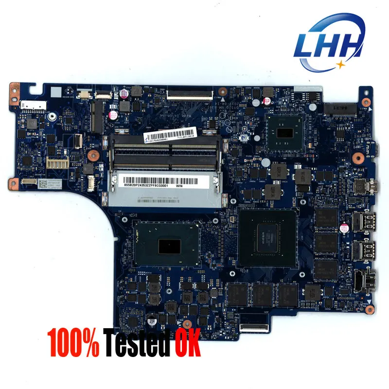 NM-B391 Mainboard  for Lenovo Legion Y520-15IKBM Laptop Motherboard with CPU I5 7300HQ DIS GPU GTX1060 3G