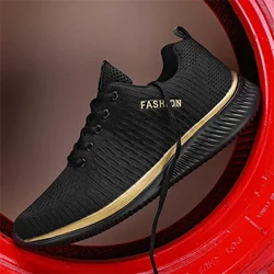 Fabric 43-44 Luxury Designer Men's Sneakers Black Man Tennis Red Tennis Shoes Sport Tenes Mascolino Style Sneakersy Fitness