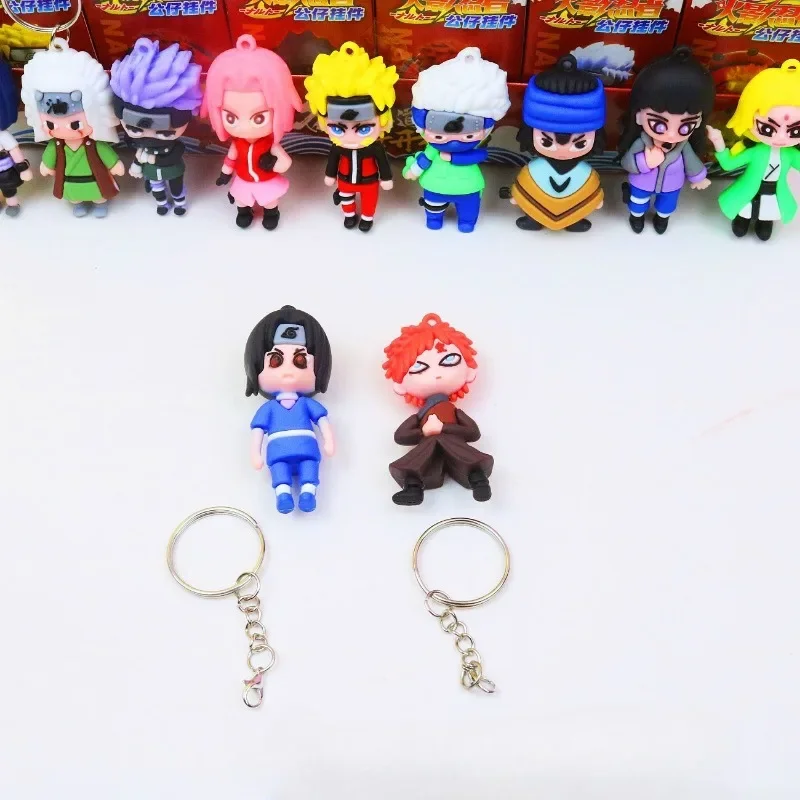 NARUTO Uzumaki Naruto Uchiha Sasuke Cartoon Creative Surprise Blind Box Simple Anime Movie Holiday Gift Doll Pendant Gift Box