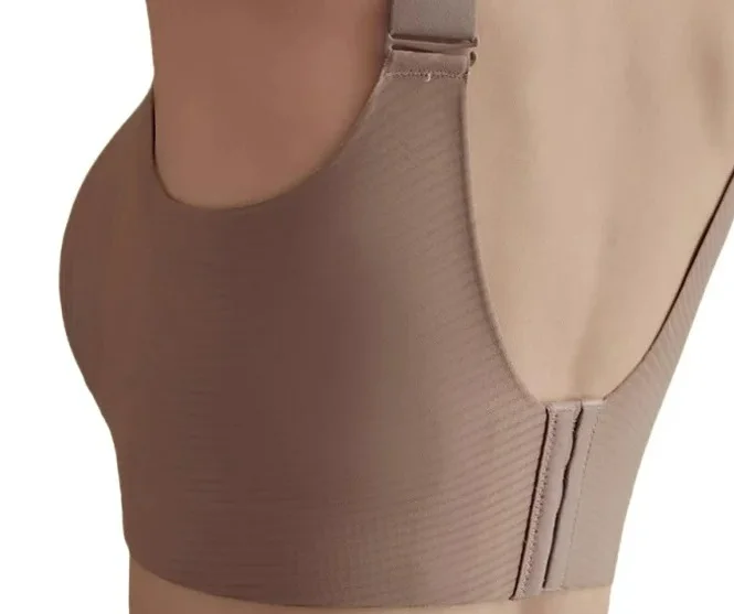 KUCLUT Soutiens-gorge pour femmes, soutien-gorge rembourré sans armatures, sous-vêtements sans couture, soutien-gorge à col en V, grande taille, lingerie sexy, bretelles larges, M-4XL
