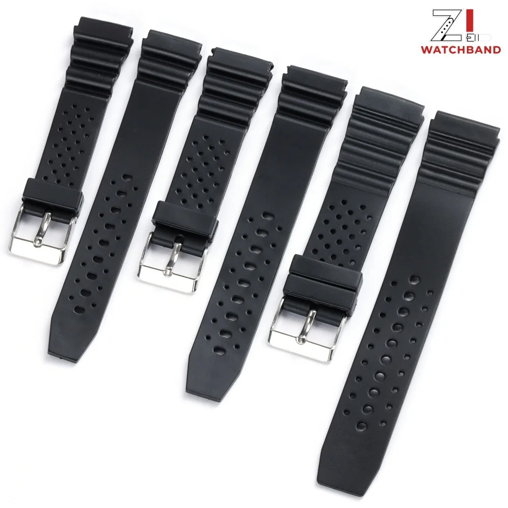 18mm 20mm 22mm Silicone Strap for Casio Watch Rubber Bands Replace Wristwatch Band Electronic Sports Watch Straps Bracelet Belt