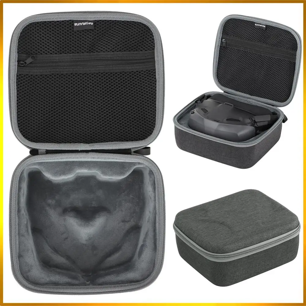 Tas Jinjing Portabel Tas Perjalanan Tahan Benturan untuk Tas Organizer DJI NEO GOGGLES N3