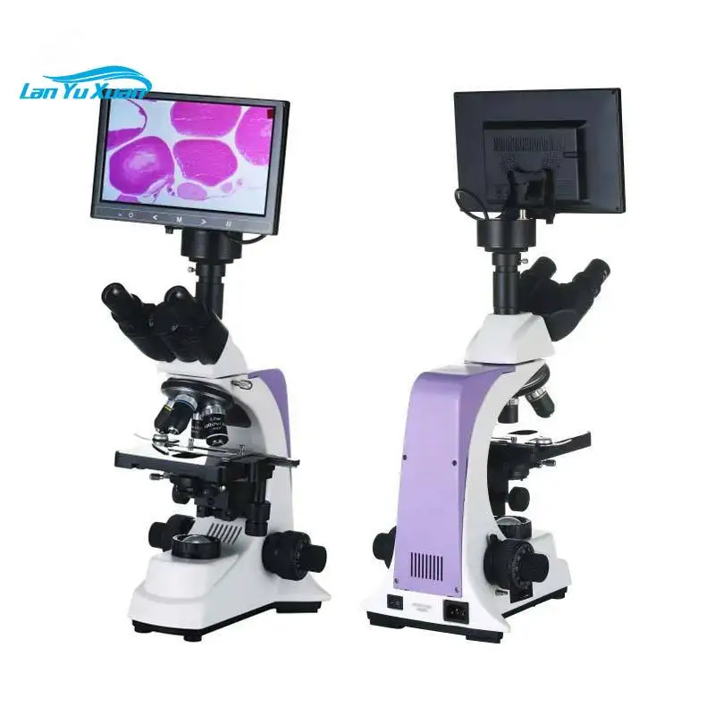 

Lab Medical Binocular Microscope Digital Biological Laboratory Veterinary Microscope