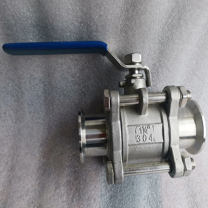 

Tri Clamp Ball Valve, Stainless Steel, Homebrewing, Beer Ferrule, SS304