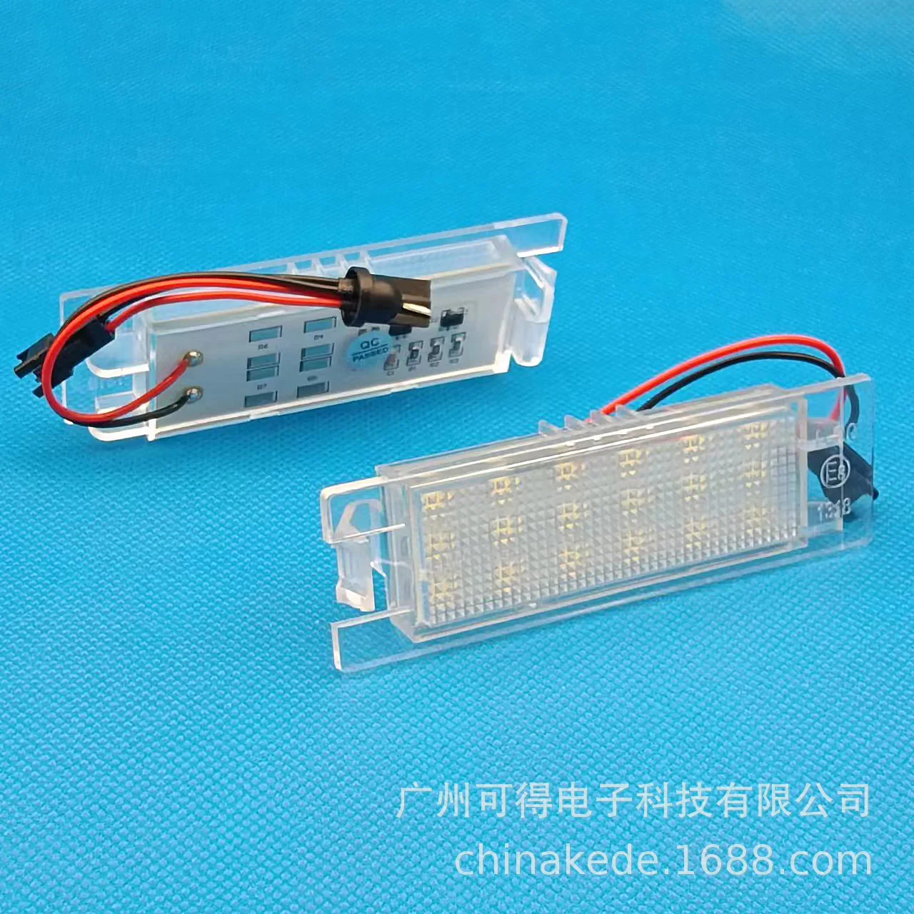 Suitable for Opel OPEL Astra jhk Zafira B Corsa CDE license plate light LED 2