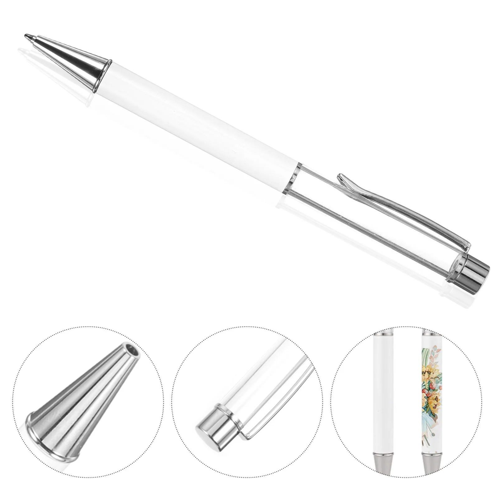 

Blank Sublimation Ballpoint Pen for DIY Heat Transfer Printing Customizable Office School Writing Pen with Thermal Coating