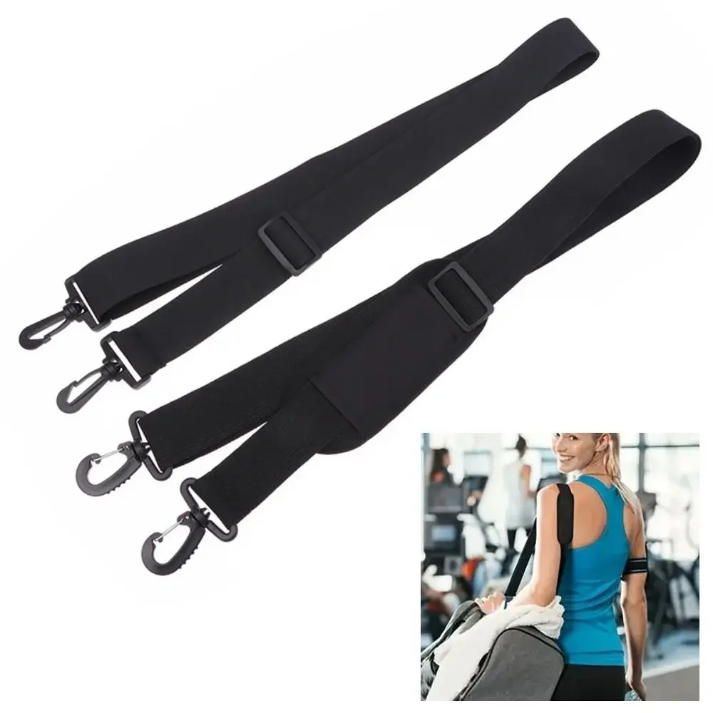 Bag Accessories Adjustable Bag Strap Nylon Black Shoulder Bag Strap Bag Belt Shoulder Bag