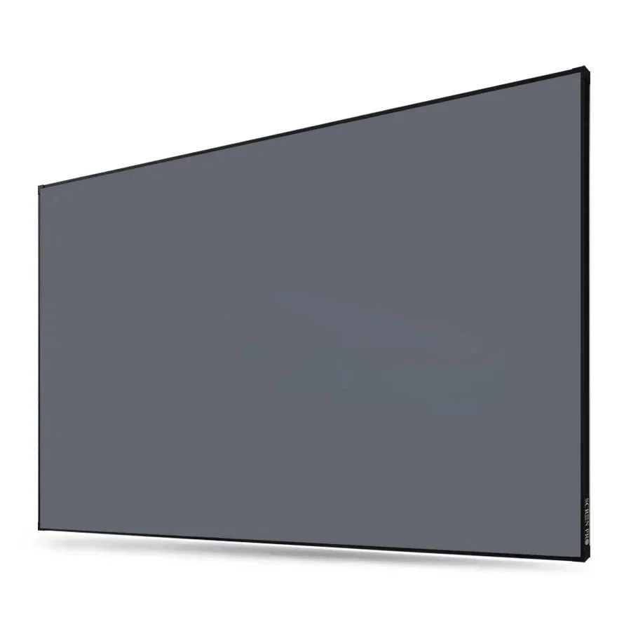 

92 Inch ALR Screen for Long Throw Projector Ambient Light Rejection Screen Fixed Frame Projection Screen