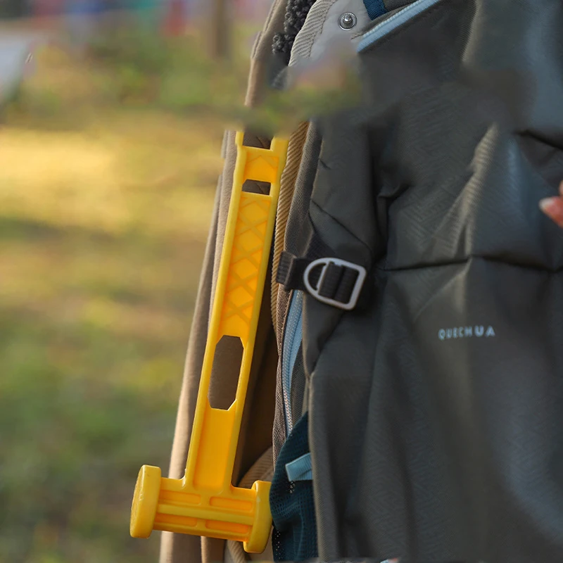 

Outdoor Ultra-light Portable Ground Hammer Plastic PE Hammer Camping Canopy Tent Hammer Camping Tool with Diverse Uses